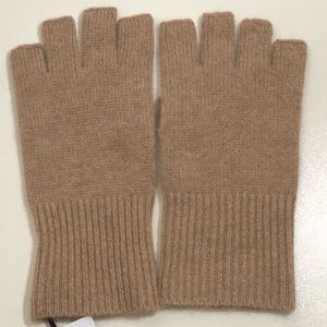 Halogen Accessories - Halogen 100% Cashmere Rib Knit Fingerless Gloves Halogen Accessories - Halogen 100% Cashmere Rib Knit Fingerless Gloves